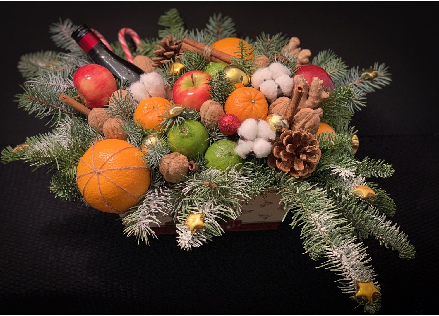 Christmas fruit basket "Christmas Aromagic"
