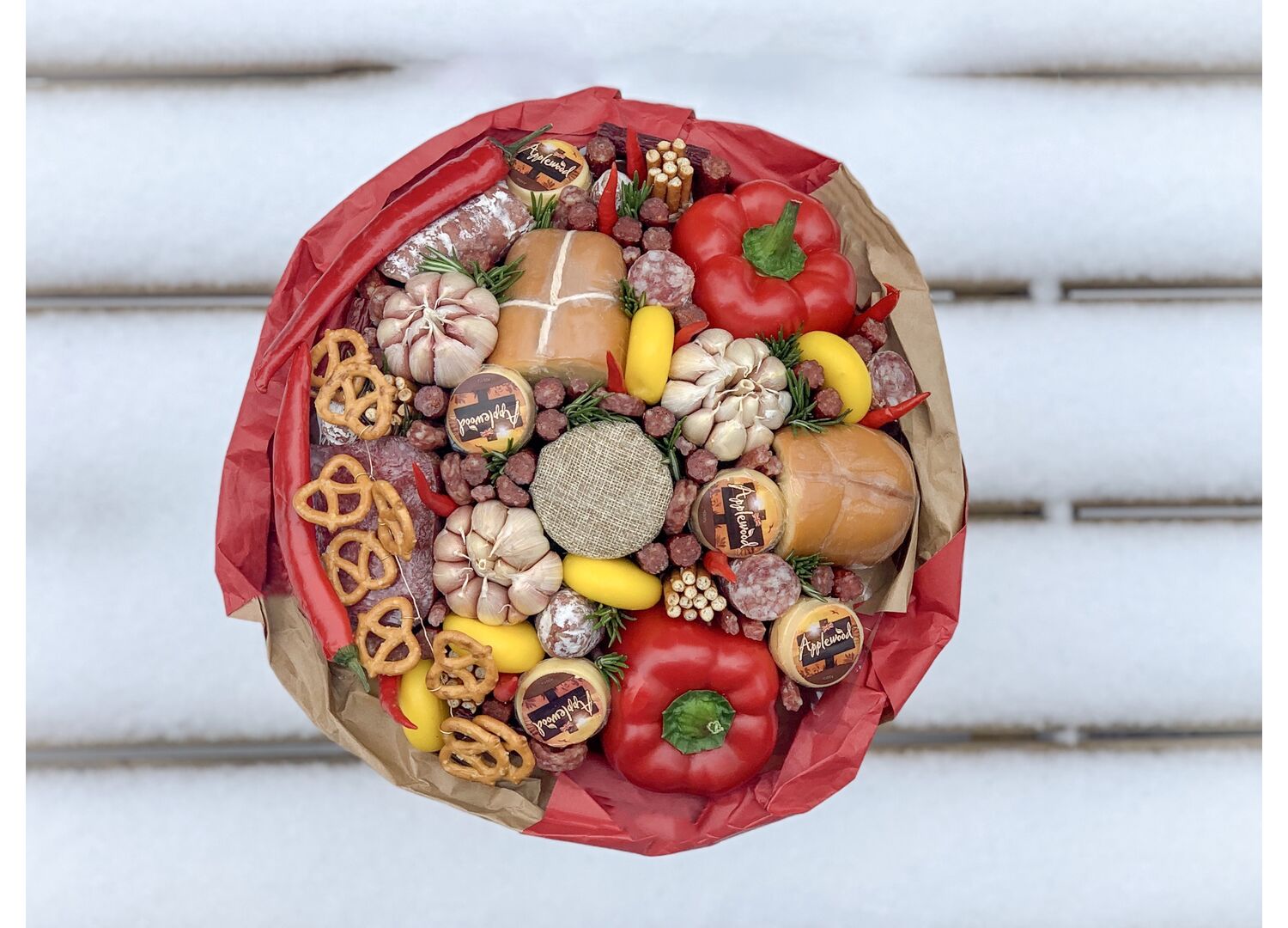 Meat and cheese bouquet "Special Occasion"