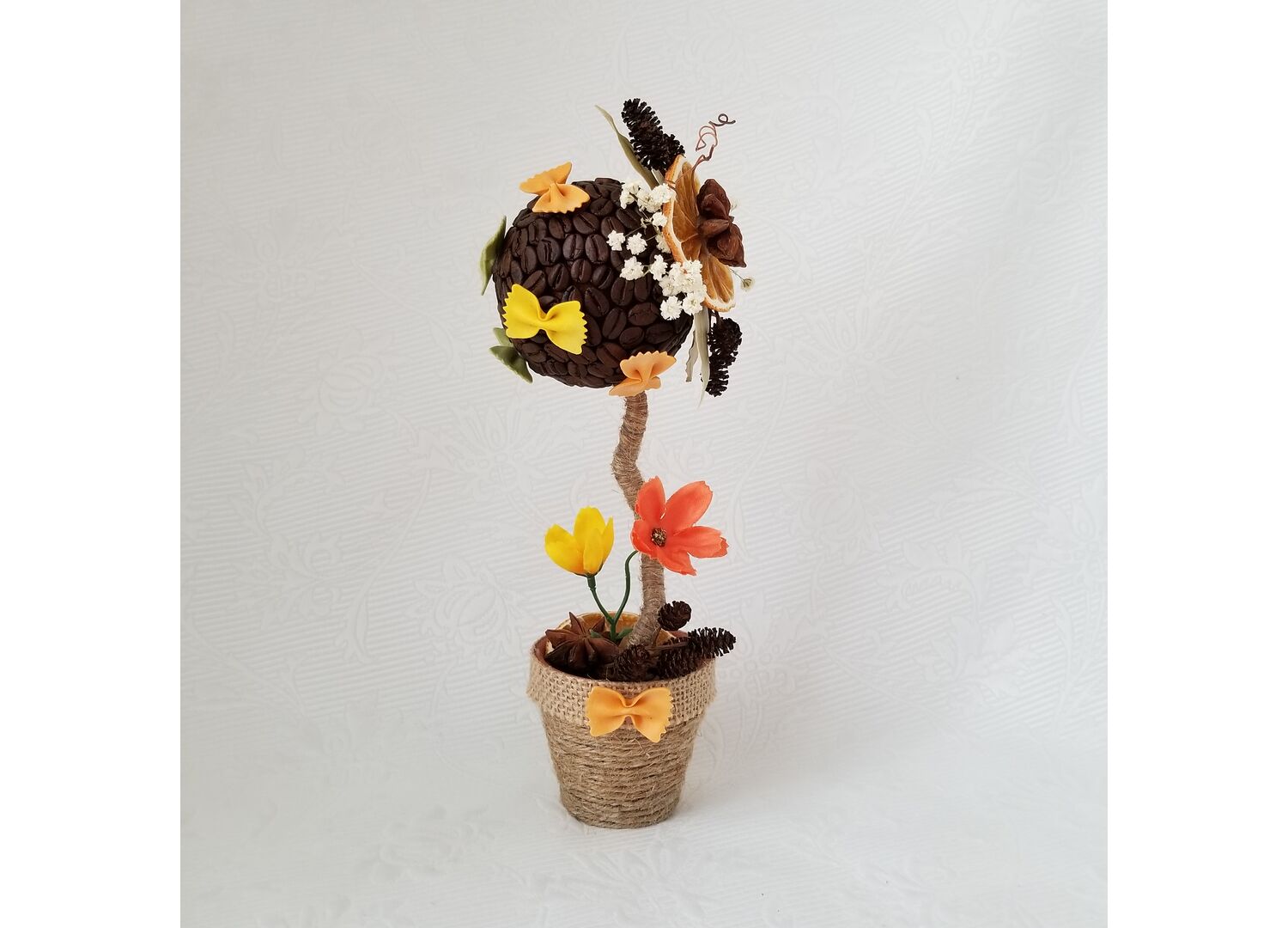 Coffee topiary "Hello Sunshine"